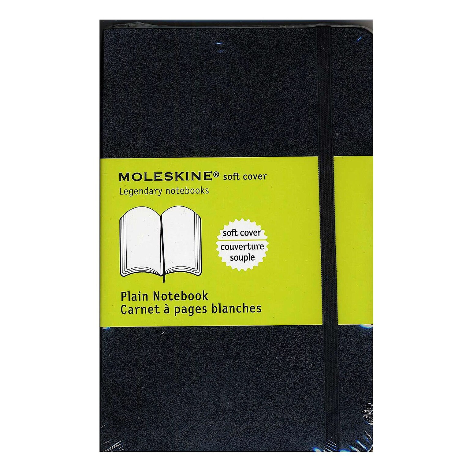 Moleskine Classic Soft Cover Notebooks Blank 3 1/2 In. X 5 1/2 In. 192 Pages [Pack Of 3] (3PK-9788883707148)