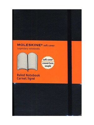 Moleskine Classic Soft Cover Notebooks Ruled 3 1/2 In. X 5 1/2 In. 192 Pages [Pack Of 3] (3PK-978888