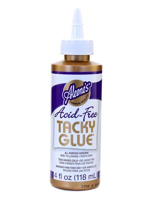 Aleenes Craft Glue, 4 oz., Gold, 6/Pack (59120-PK6)