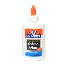 Elmers WashableRemovable School Glue, 4 oz., White, 12/Pack (91076-PK12)