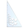 Alumicolor Aluminum Calibrated Triangles 10 In. 30/60/90 (5272-1)