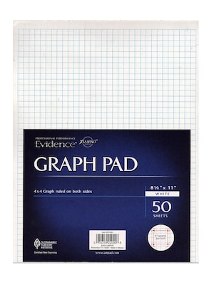 Ampad Evidence Quad Pads 4 X 4 [Pack Of 5] (5PK-22-000)