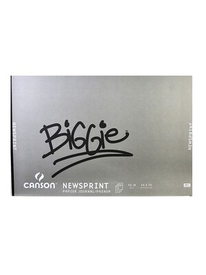 Canson XL Newsprint Pads, 24 In. x 36 In., Pad Of 100 (100510952)