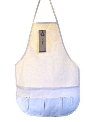 Canvas Corp Natural Canvas Apron With Pockets Adult (CVS3333)