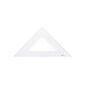C-Thru Transparent Triangles Scholastic-45/90 Degree 4 In. [Pack Of 12] (12PK-S-450-4)