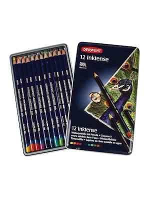 Derwent Inktense Pencil Sets Set Of 12 (0700928)