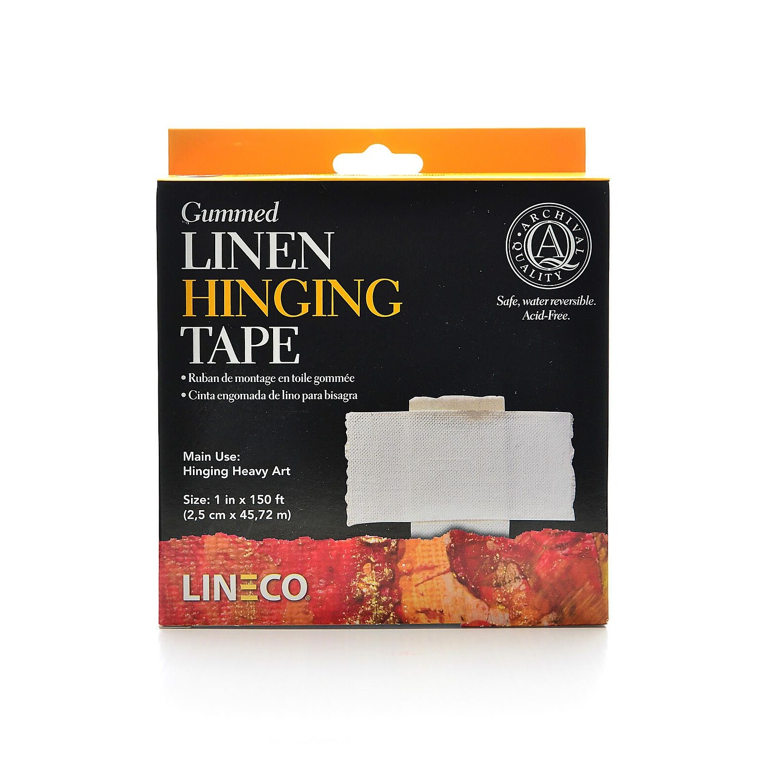 Lineco Gummed Linen Tape 1 In. X 150 Ft. (L533-1050)