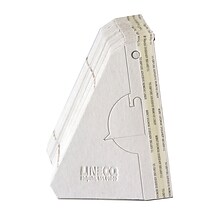 Lineco Self Stick Easel Backs White 5, 25/Pack, 2 Packs per Box (2PK-L328-1234)