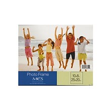 Mcs Clear Acrylic Frames 8 In. X 10 In. Single Horizontal [Pack Of 3] (3PK-33810)