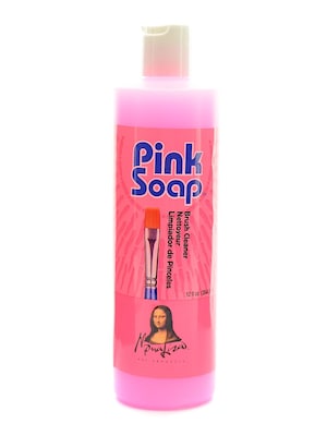 Mona Lisa Pink Brush Soap 12 Oz. [Pack Of 2] (2PK-00132-66)