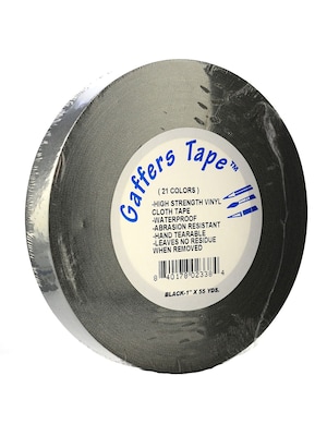 Pro Tapes Pro-Gaffer Tape 1 In. X 60 Yd. (PG1BLA)