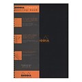 Rhodia Professional Notebooks, 8.25 x 11.75, Wide Ruled, 80 Sheets, Black (92627)
