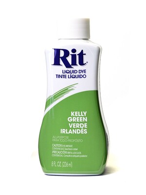 Rit Dyes Kelly Green Liquid 8 Oz. Bottle [Pack Of 4] (4PK-8329)