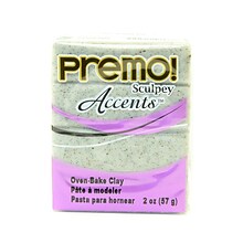 Sculpey Premo Premium Polymer Clay Gray Granite 2 Oz. [Pack Of 5] (5PK-PE02-5065)