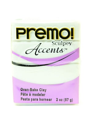Sculpey Premo Premium Polymer Clay Pearl 2 Oz. [Pack Of 5] (5PK-PE02-5101)