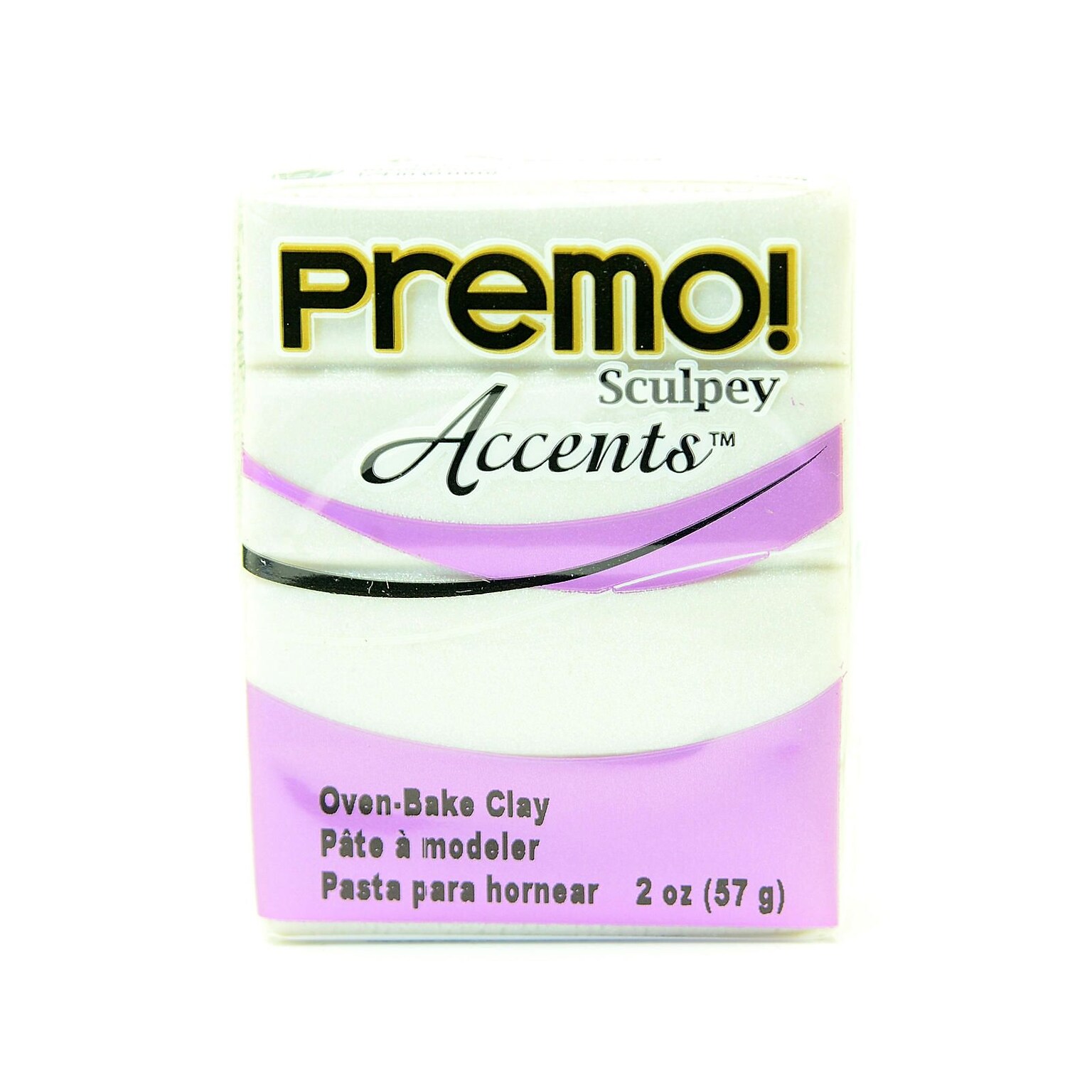 Sculpey Premo Premium Polymer Clay Pearl 2 Oz. [Pack Of 5] (5PK-PE02-5101)