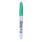 Sharpie Permanent Markers, Fine Tip, Green, 24/Pack (13048-PK24)