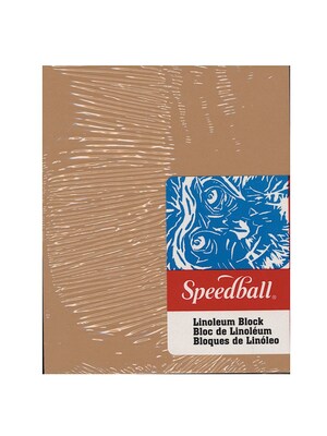 Speedball Linoleum Blocks 4 In. X 5 In. [Pack Of 6] (6PK-4307)