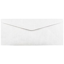 JAM Paper® #14 Tear-Proof Envelopes, 5 x 11.5, White, 500/Box (2131079D)