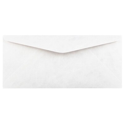 JAM Paper #9 Tear-Proof Envelopes, 3.875 x 8.875, White, 25/Pack (2131080)