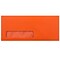 JAM Paper #10 Window Envelope, 4 1/8 x 9 1/2, Orange, 50/Pack (5156477I)