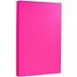 JAM Paper® 8 1/2" x 14" Legal Size Cardstock, Brite Hue Ultra Fuchsia Pink, 50/Pack (16730928)