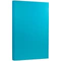 JAM Paper® 8 1/2 x 14 Legal Size Recycled Cardstock, Brite Hue Blue, 50/Pack (16730932)