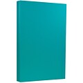 JAM Paper® 8 1/2 x 14 Legal Size Recycled Cardstock, Brite Hue Sea Blue, 50/Pack (16730935)