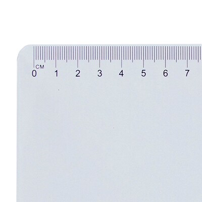 JAM Paper® Small Plastic Clipboards, 6" x 9", Clear, 1/PK (331CPMCL)