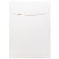 JAM Paper Open End Catalog Envelope, 5 1/2 x 7 1/2, White, 50/Pack (4100H)