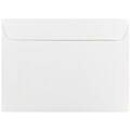 JAM Paper® 5.5 x 7.5 Booklet Commercial Envelopes, White, 50/Pack (4235H)