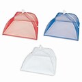 Amscan Mesh Food Covers, 7.75 x 12 x 12, Red/White/Blue, 2/Pack, 3 Per Pack (670531)