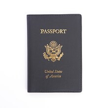 Royce Leather RFID Blocking Passport Travel Document Organizer (RFID-202-BLE-5)