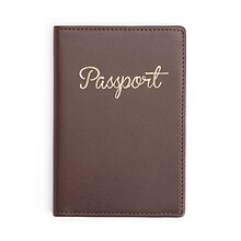 Royce Leather Chic RFID Blocking Passport Travel Document Organizer (RFID-201-COCO-5)
