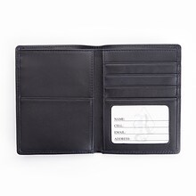 Royce Leather RFID Blocking Bifold Passport Currency Travel Wallet (RFID-222-BE-5)