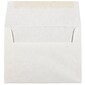 JAM Paper A6 Parchment Invitation Envelopes, 4.75" x 6.5", Pewter Grey Recycled, 25/Pack (35170)