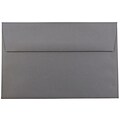 JAM Paper® A9 Invitation Envelopes, 5.75 x 8.75, Dark Grey, Bulk 1000/Carton (36396436B)