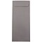 JAM Paper Open End #10 Currency Envelope, 4 1/8 x 9 1/2, Dark Gray, 50/Pack (36396445I)
