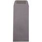 JAM Paper Open End #10 Currency Envelope, 4 1/8" x 9 1/2", Dark Gray, 50/Pack (36396445I)