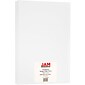 JAM Paper Strathmore 88 lb. Cardstock Paper, 11" x 17", Bright White, 250 Sheets/Ream (41747390B)