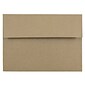 JAM PAPER A7 Premium Invitation Envelopes, 5 1/4" x 7 1/4", Kraft, 50/Pack (LEKR700I)