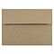 JAM PAPER A7 Premium Invitation Envelopes, 5 1/4 x 7 1/4, Kraft, 50/Pack (LEKR700I)