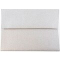 JAM Paper® 4Bar A1 Metallic Invitation Envelopes, 3.625 x 5.125, Stardream Silver, Bulk 1000/Carton (V018243B)