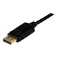 StarTech.com® DP2HDMM3MB 3 m DisplayPort to HDMI Adapter Cable, Black