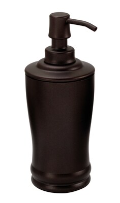 Olivia Tall Hand Soap Dispenser, Black (26381)