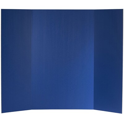 Flipside 1-Ply Project Board, 36 x 48, Blue, 24/Pack (FLP30065)