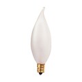 Bulbrite INC CA8 25W Dimmable Frost 2700K Warm White 25PK (404125)