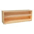 Wood Designs 23.5H x 58W x 15D Mobile Wide Shelf Storage (12624-58)