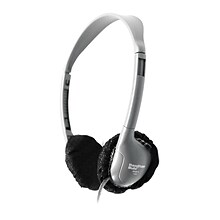 Hamilton Buhl™ HygenX25 Disposable Ear Cushion Cover for On-Ear Headphones/Headsets, 2.5, Black, 10