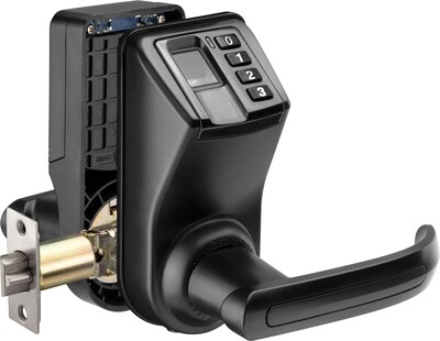 Barska Biometric Door Lock Reversible Handle  (EA12442)